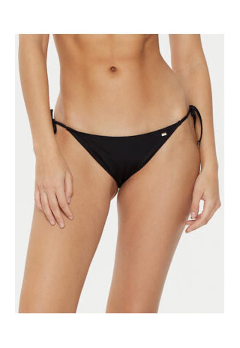 Slip de bikini dama - negru - 80% poliamida - 20% elastan -