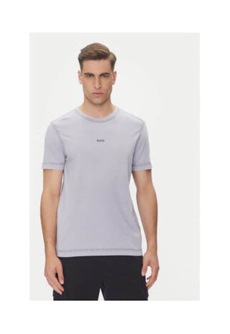 Tricou barbati - violet - 100% bumbac -