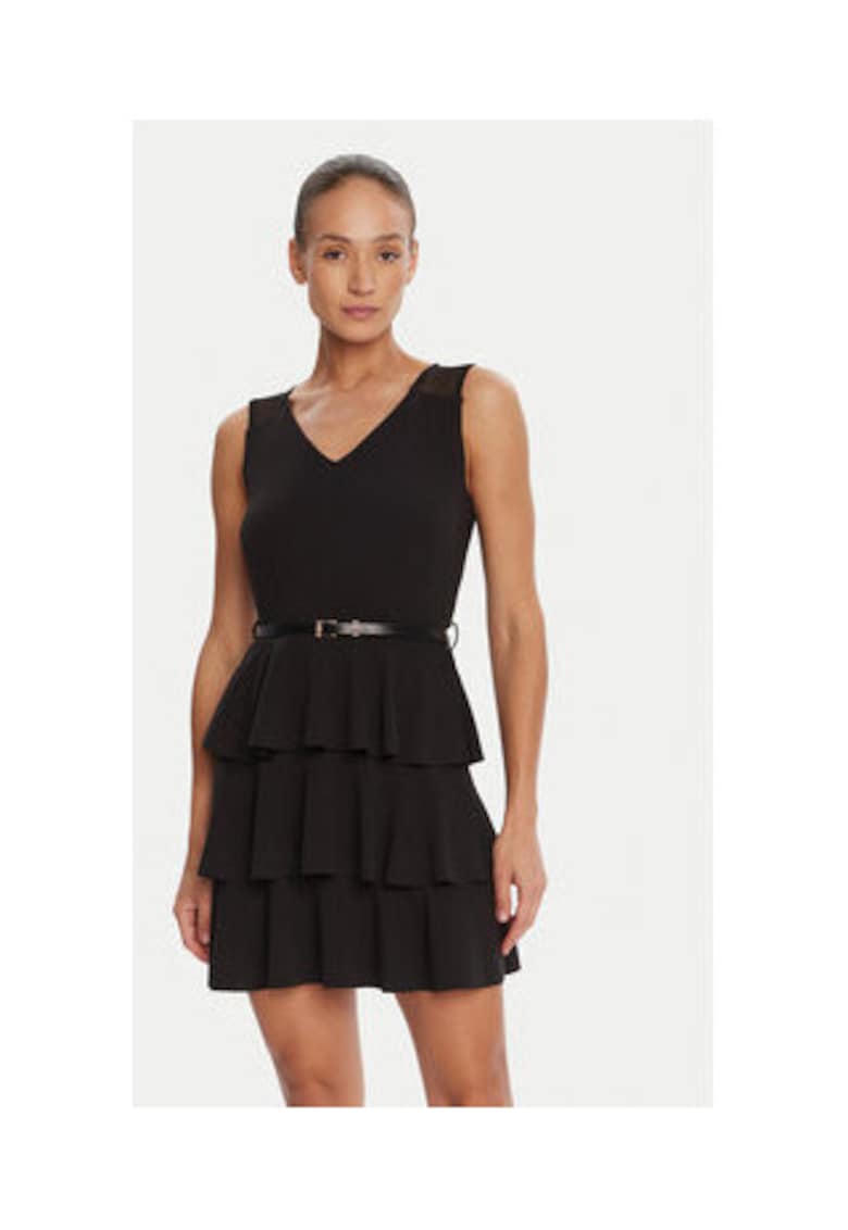 Rochie de cocktail - neagra - 95% poliester - 5% elastan