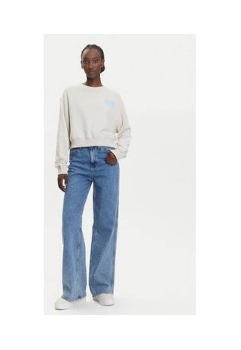 Bluza Dama - bumbac - bej -
