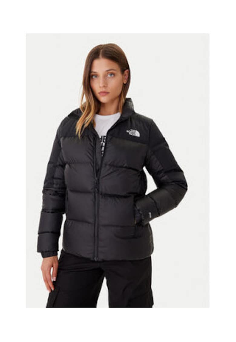 Geaca de puf dama - neagra - poliester