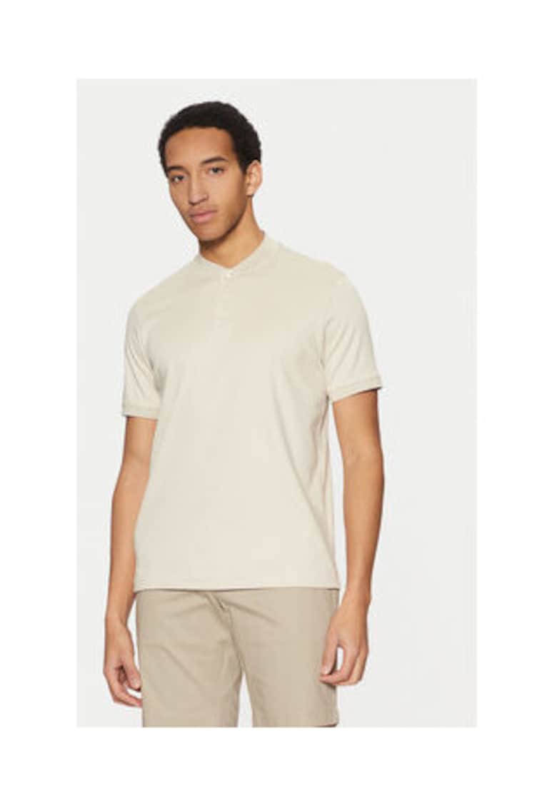 Calvin Klein Tricou barbati - bumbac organic - bej -