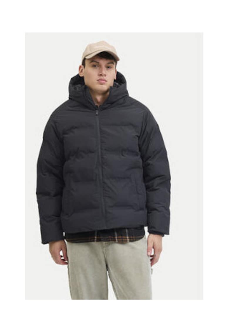 Geaca de iarna barbati - Jack Jones - neagra - 100% poliester -