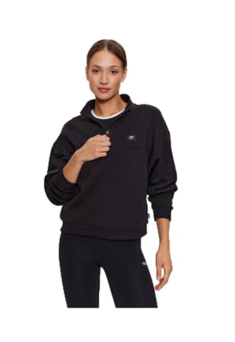 Bluza dama - bumbac/poliester - negru -