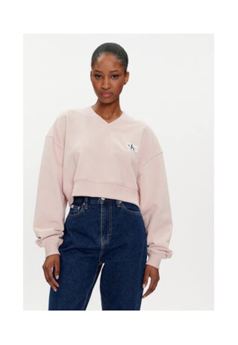 Hanorac dama - roz - bumbac