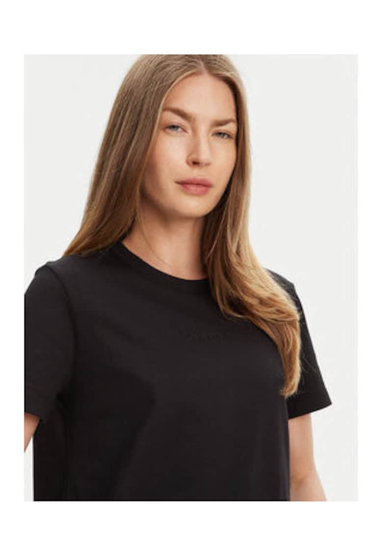 Tricou Dama - bumbac - negru1