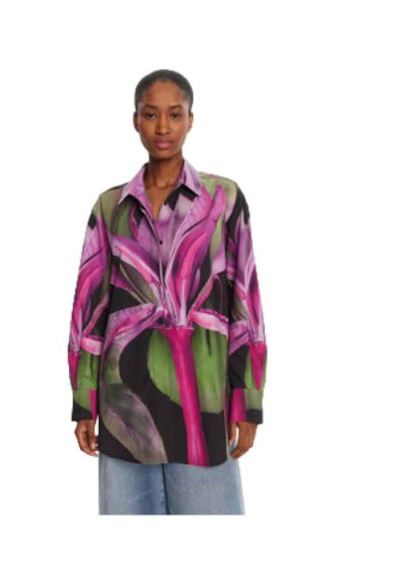 Camasa dama - bumbac/lyocell - multicolor -