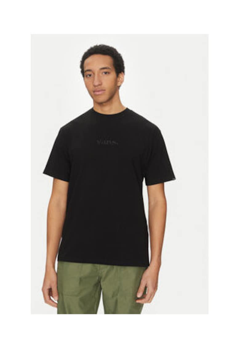 Tricou barbati - negru - 100% bumbac