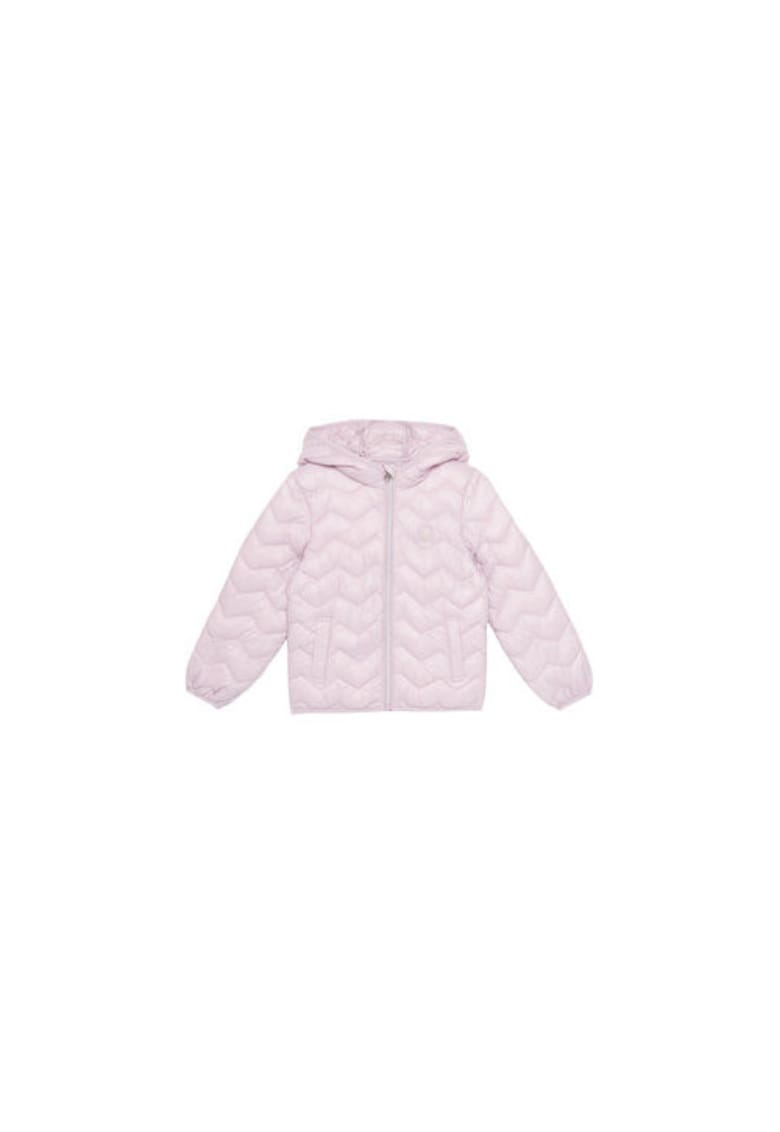 Geaca de iarna pentru copii - nylon - roz pal