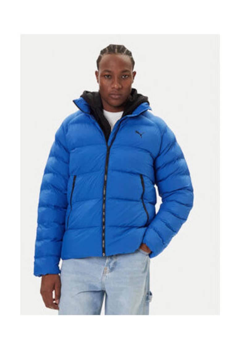 Puma Geaca de iarna Barbati - Albastru - 100% poliester reciclat
