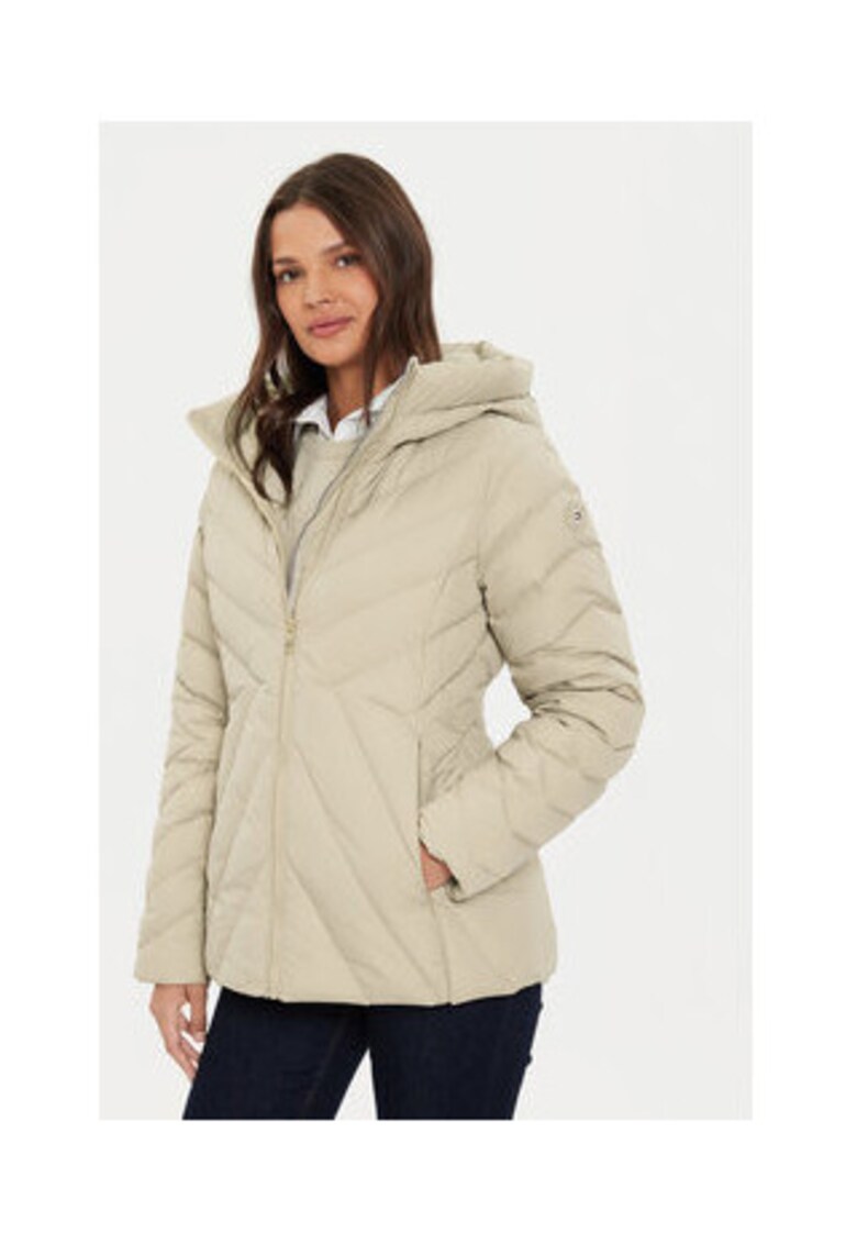 Geaca de puf dama bej