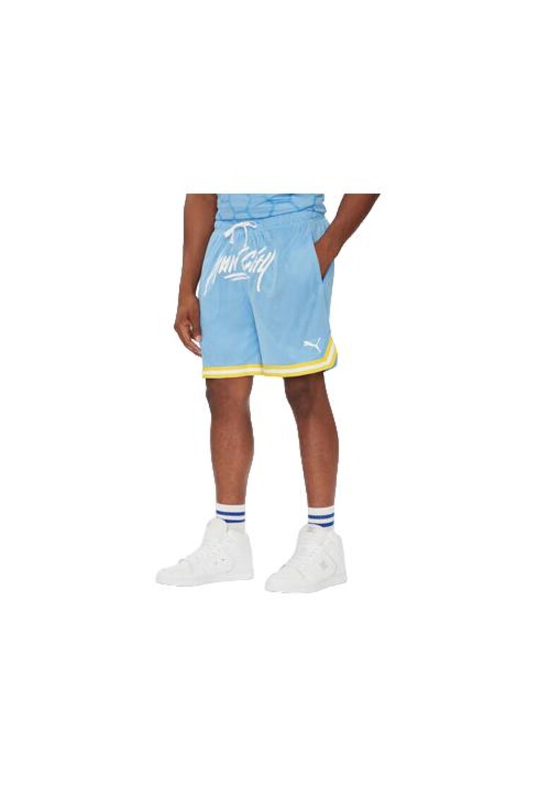 Pantaloni sport barbati - poliester - albastru