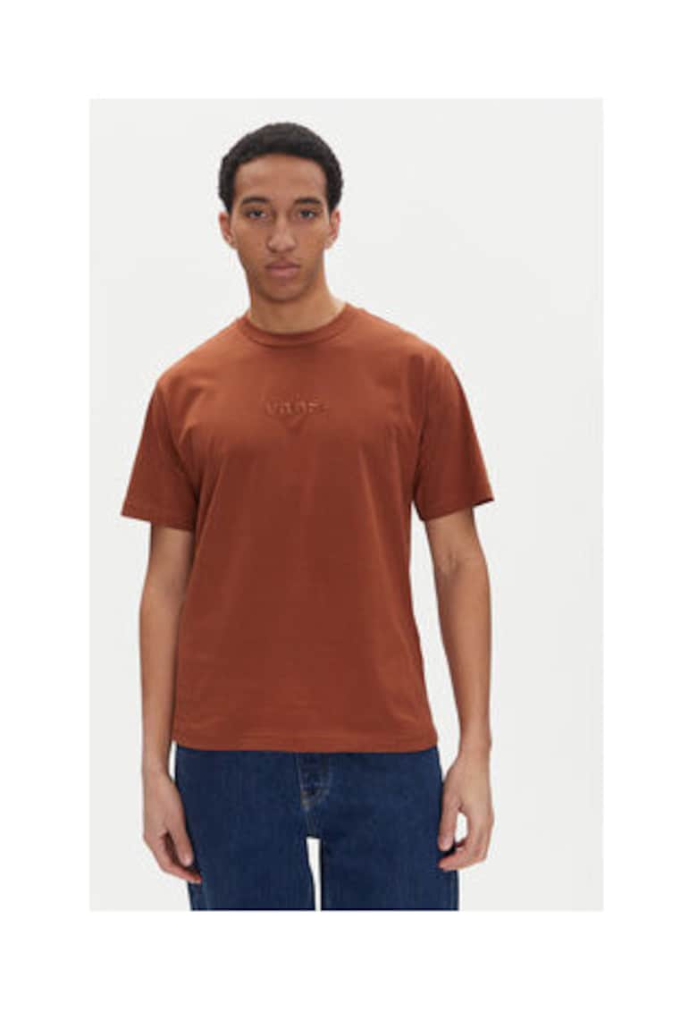 Tricou barbati - bumbac 100% - maro -