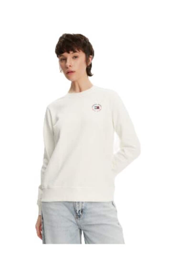 Bluza dama - bumbac - alb -