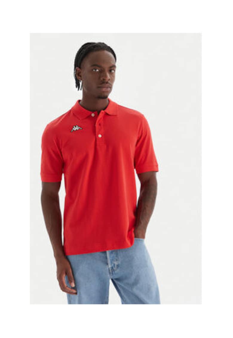 Tricou barbati - rosu - 100% bumbac - 665774 - Rosu