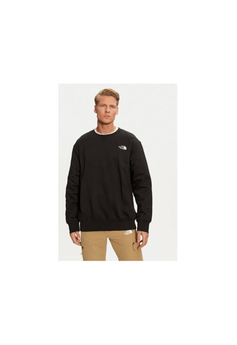 Bluza sport barbati - bumbac/poliester - negru -