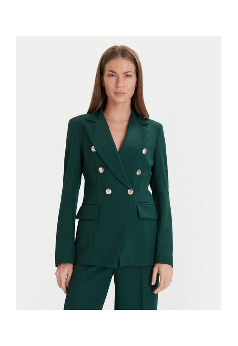 Sacou dama - verde - 90% poliester - 10% elastan -