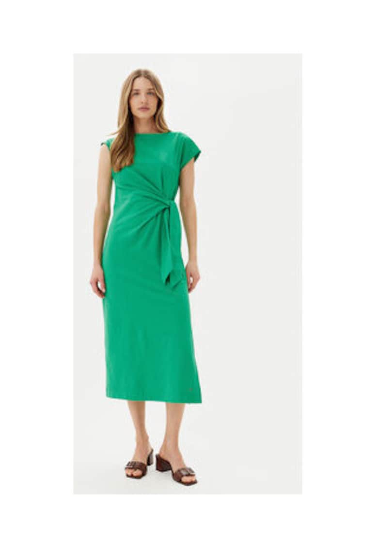 Rochie casual Dama - Verde - 100% bumbac -