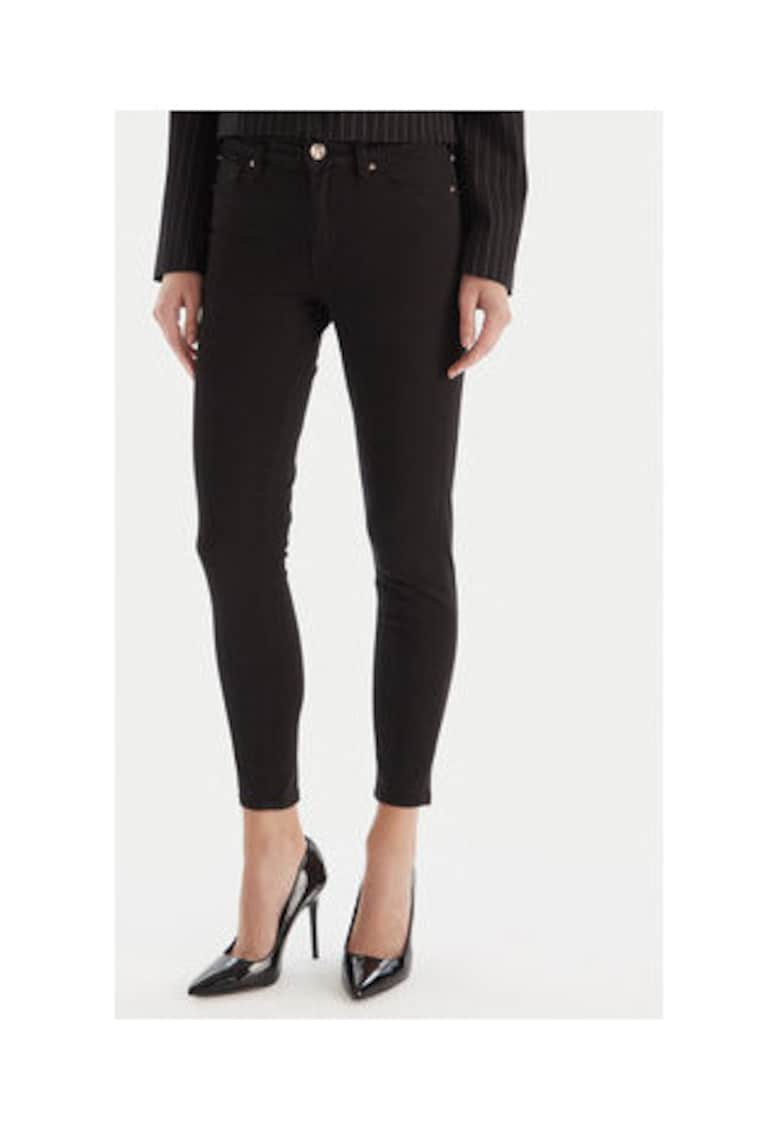 Blugi dama - negru - 98% bumbac - 2% elastan -