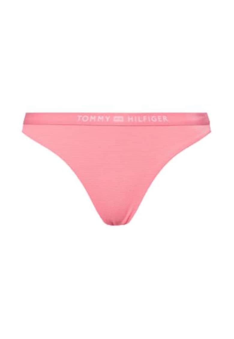 Slip de bikini dama - roz - 94% nylon reciclat - 6% elastan -