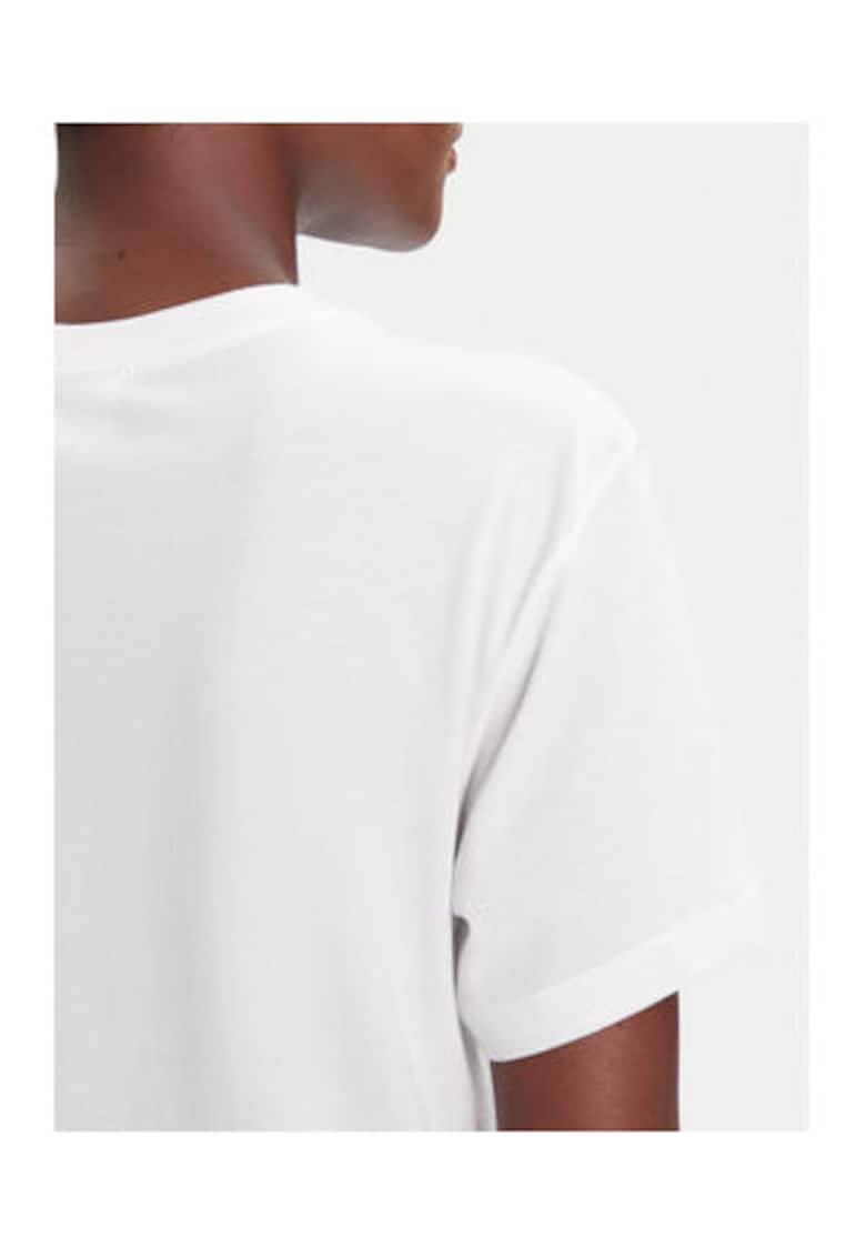 Tricou Dama - Alb - 100% bumbac -