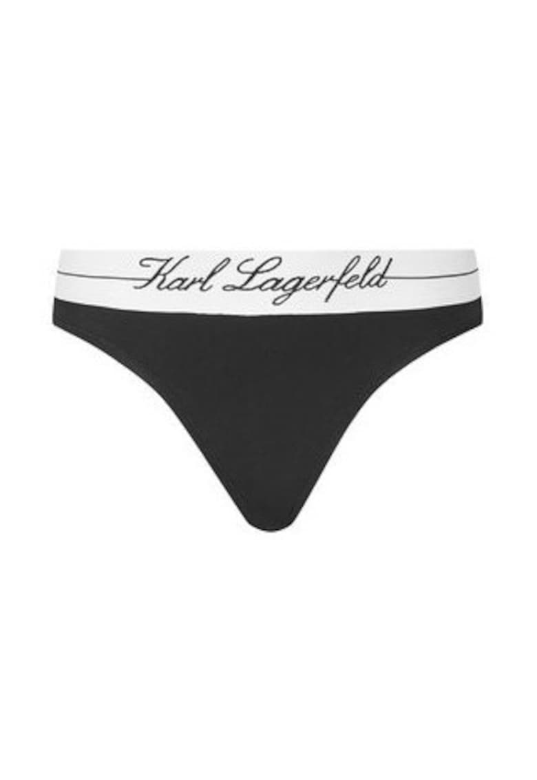 Lenjerie intima dama - Negru - Bumbac/Elastan