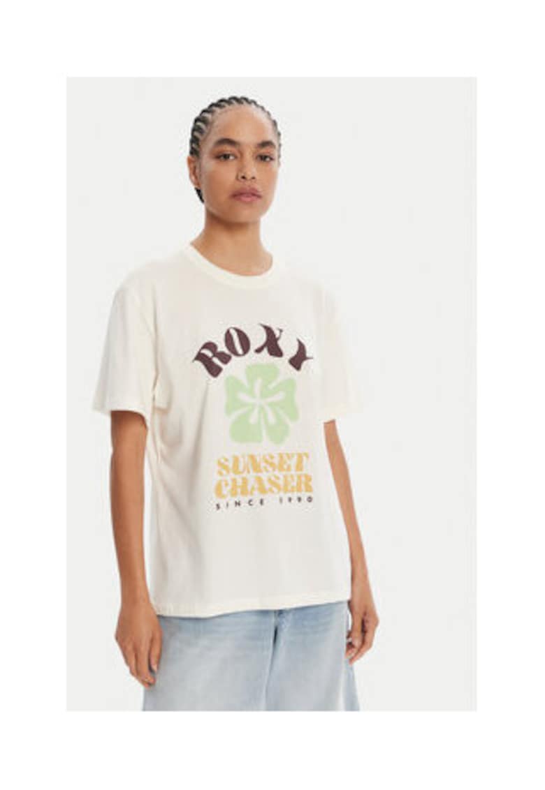 Tricou dama - Ecru - Bumbac organic