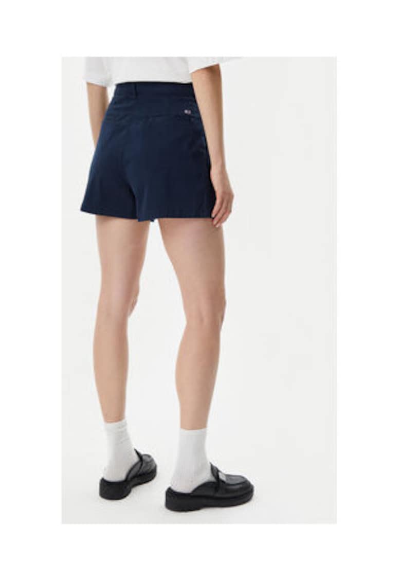Pantaloni scurti dama - Bleumarin - 96% bumbac organic - 4% elastan -