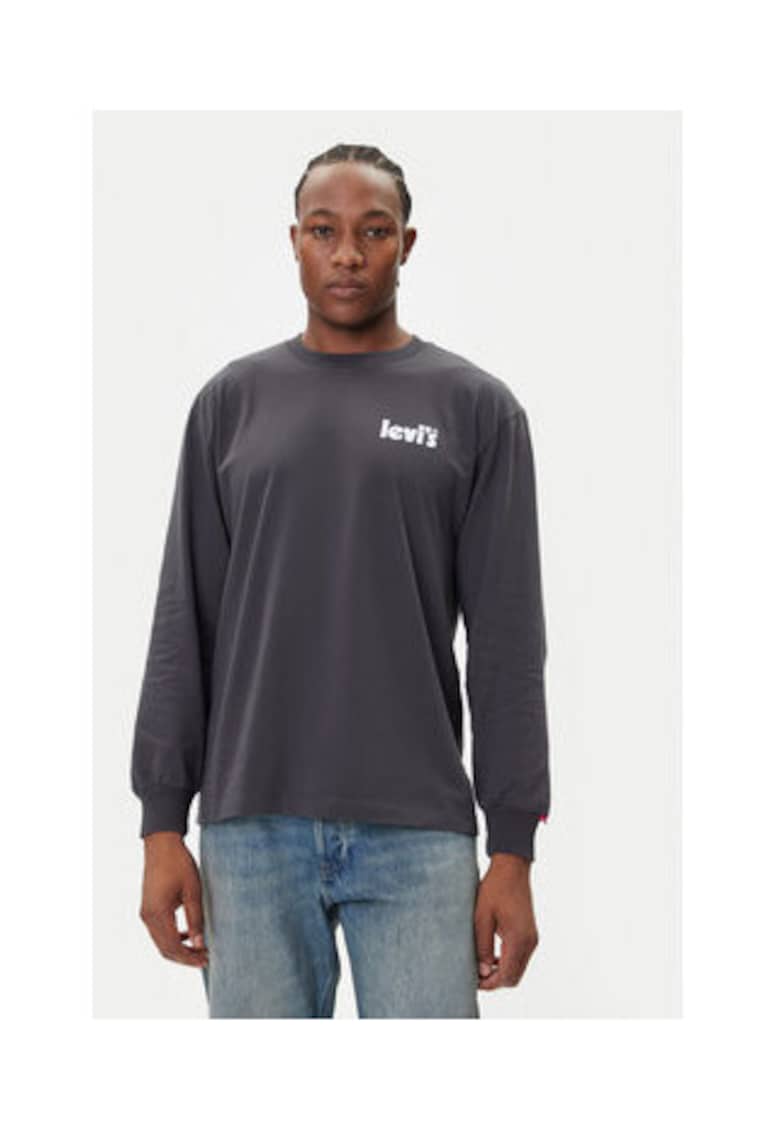 Bluza Barbati - Negru - 100% bumbac