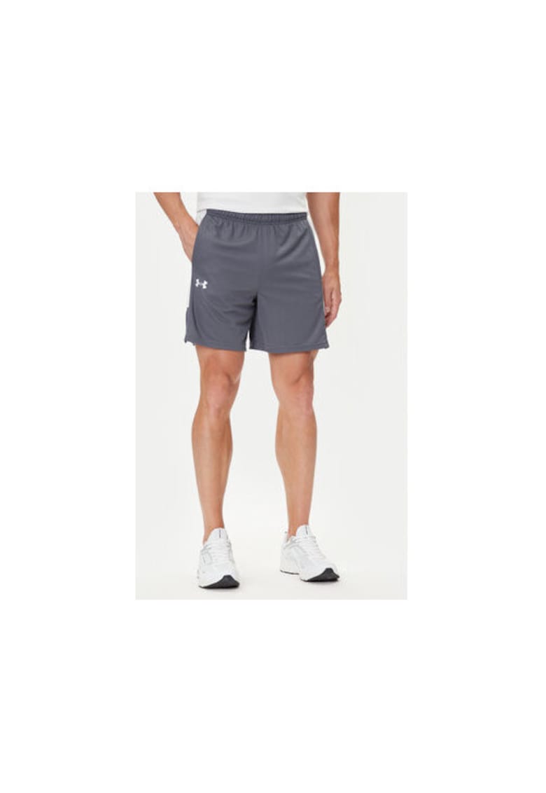 Pantaloni scurti pentru barbati - poliester - gri