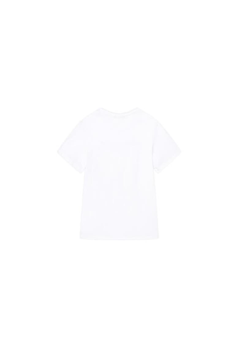 Tricou baieti - Alb - 100% bumbac - 9/10 ani
