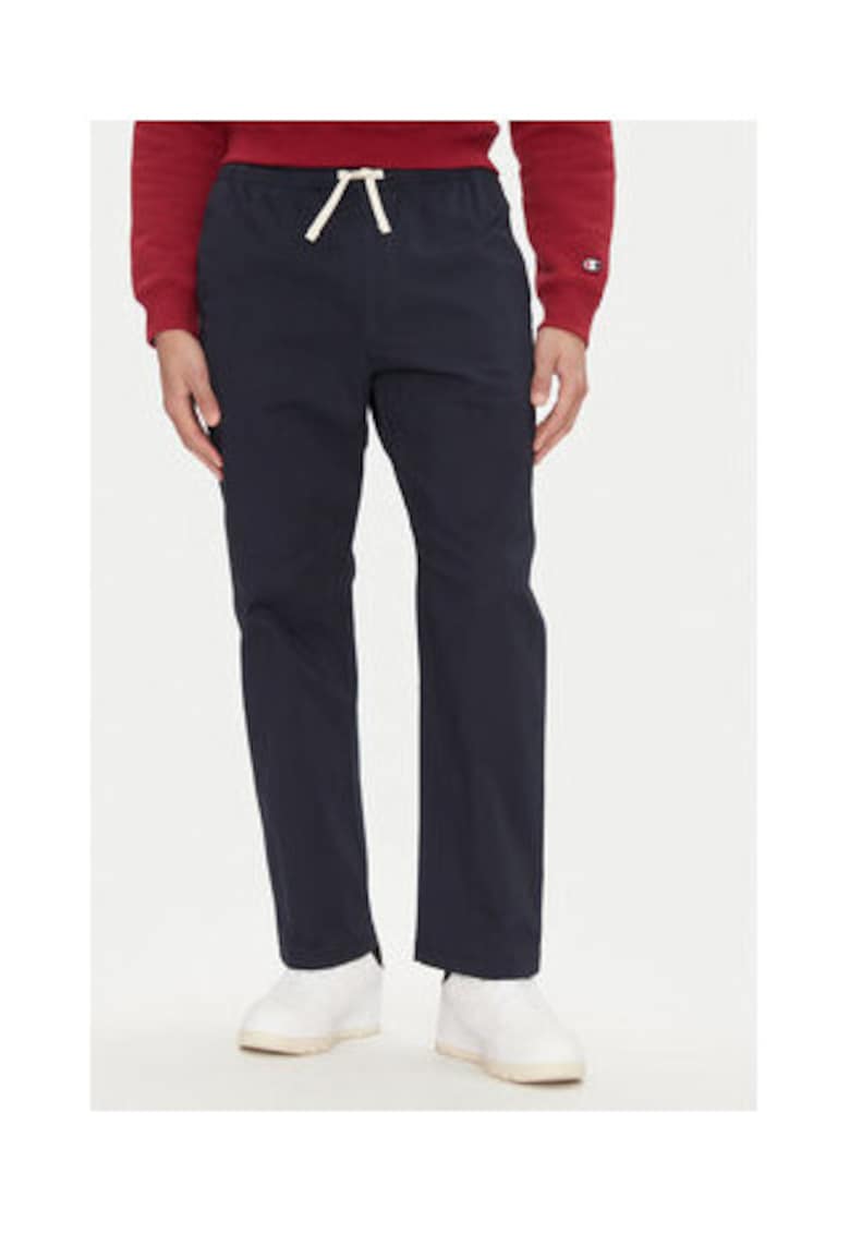 Pantaloni pentru barbati - bumbac/elastan - bleumarin -
