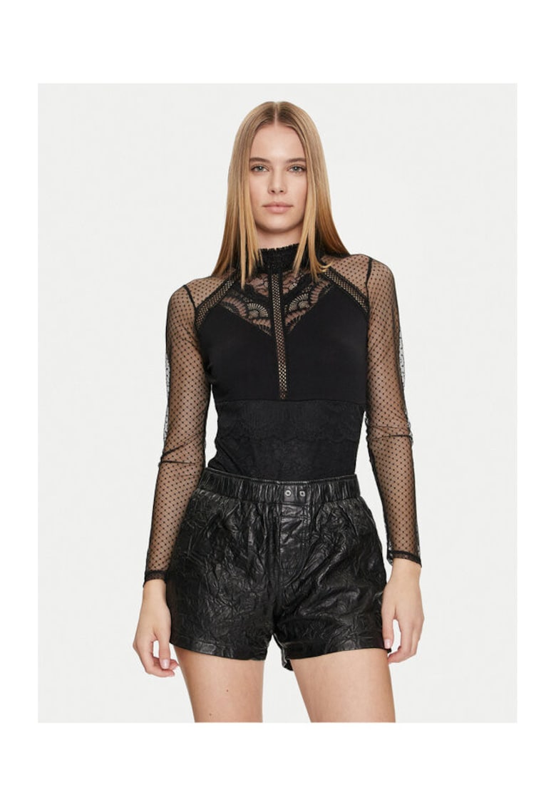 Morgan Body dama - negru - 95% viscoza - 5% elastan