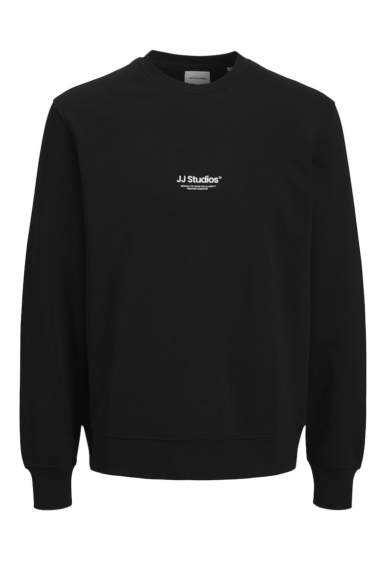 Hanorac barbati - Jack Jones - bumbac organic/poliester - negru