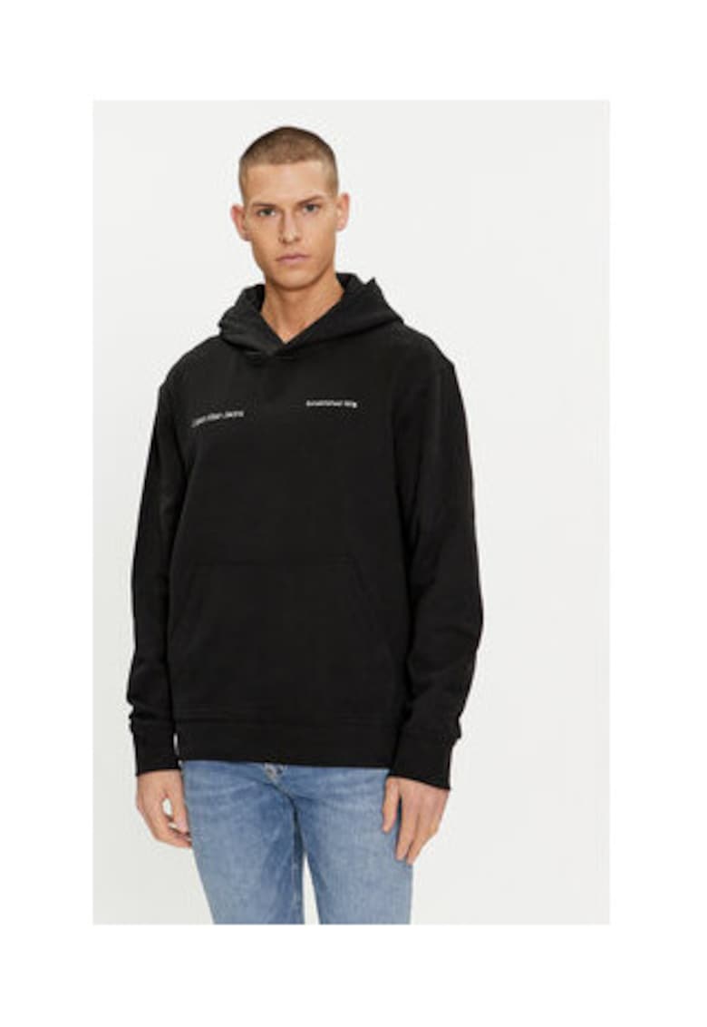 Hanorac barbati - negru - bumbac -