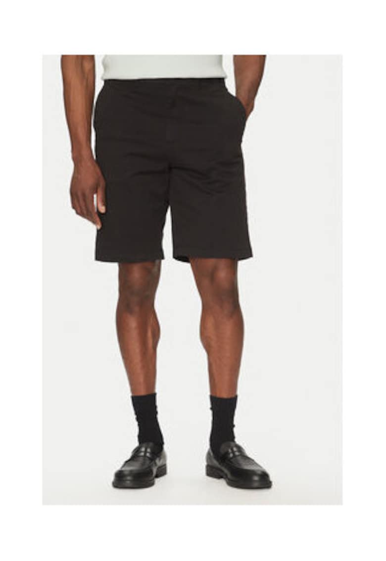 Pantaloni scurti Barbati - bumbac - negru -
