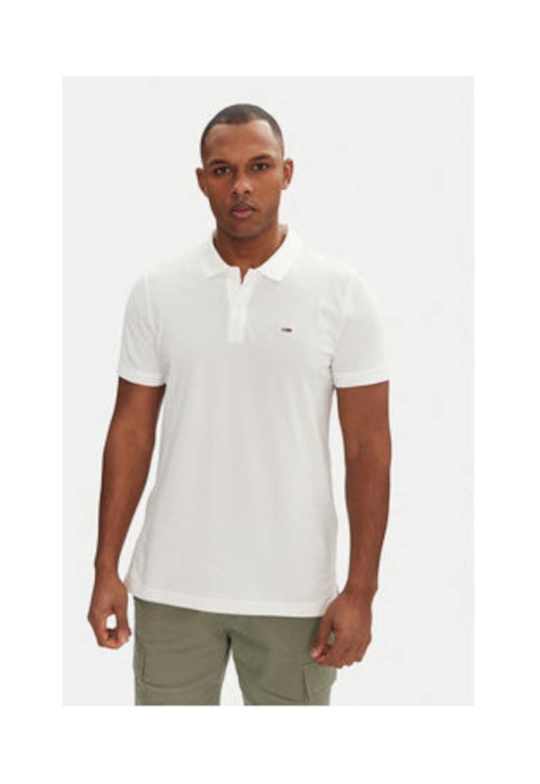 Tricou barbati - alb - 100% bumbac -