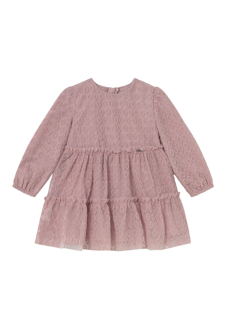 Rochie fete - roz - 100% poliester -