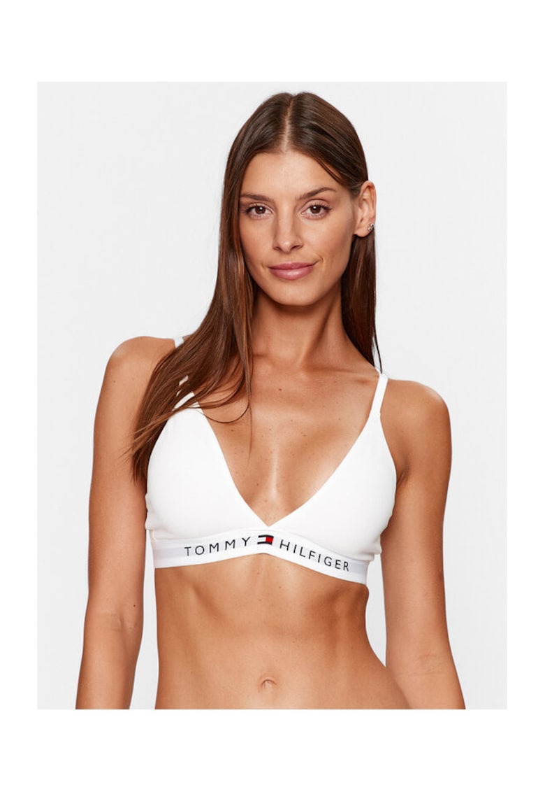 Sutien bralette Femei - bumbac organic - alb -