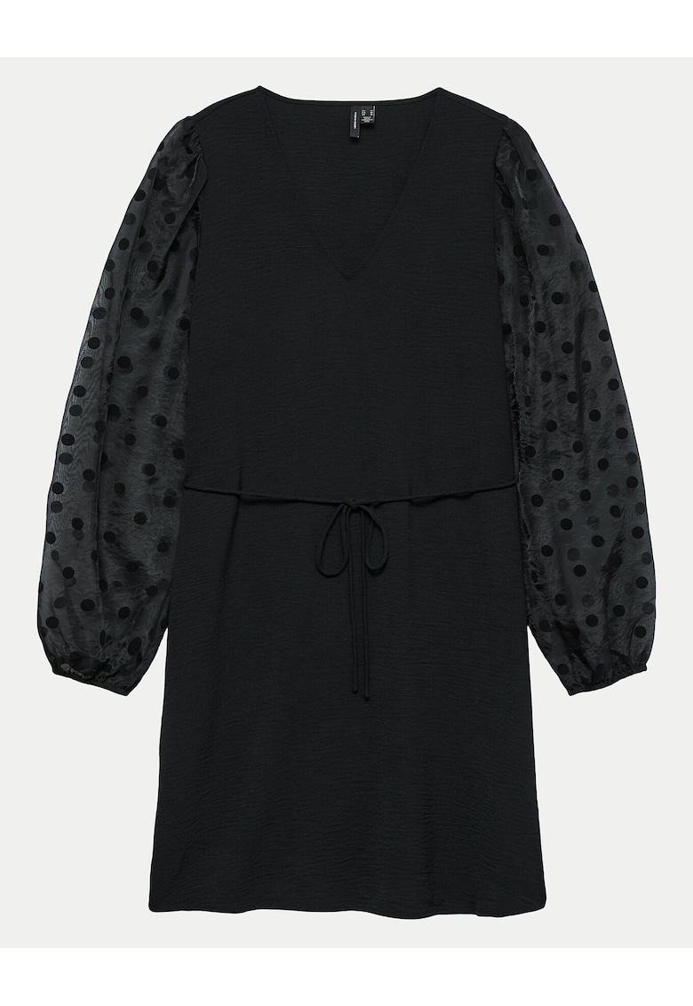 Rochie cocktail Dama - 100% poliester reciclat - Negru