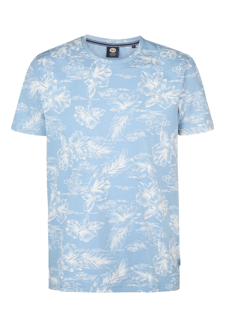 Tricou Barbati - Albastru - 100% bumbac - 65874 - Albastru