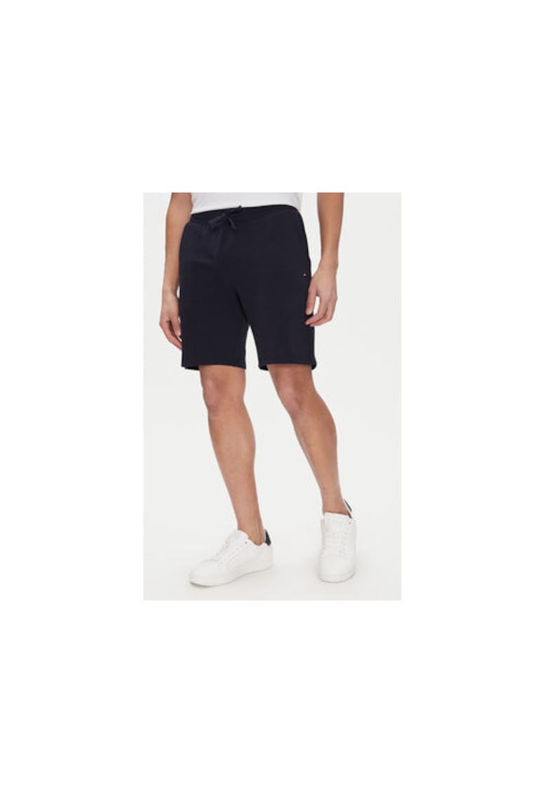Pantaloni scurti sport barbati - bumbac - bleumarin - Bleumarin