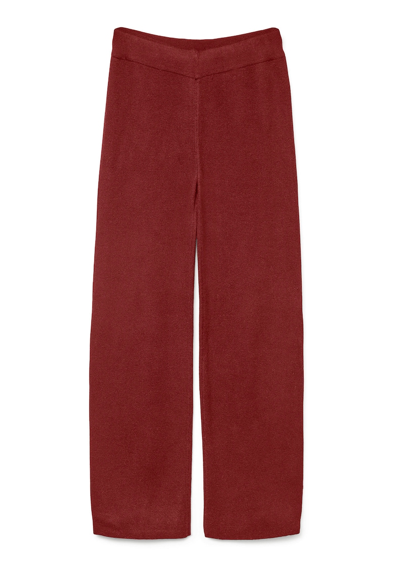Pantaloni tricotati Dama - Vascoza - Bordeaux - Visiniu