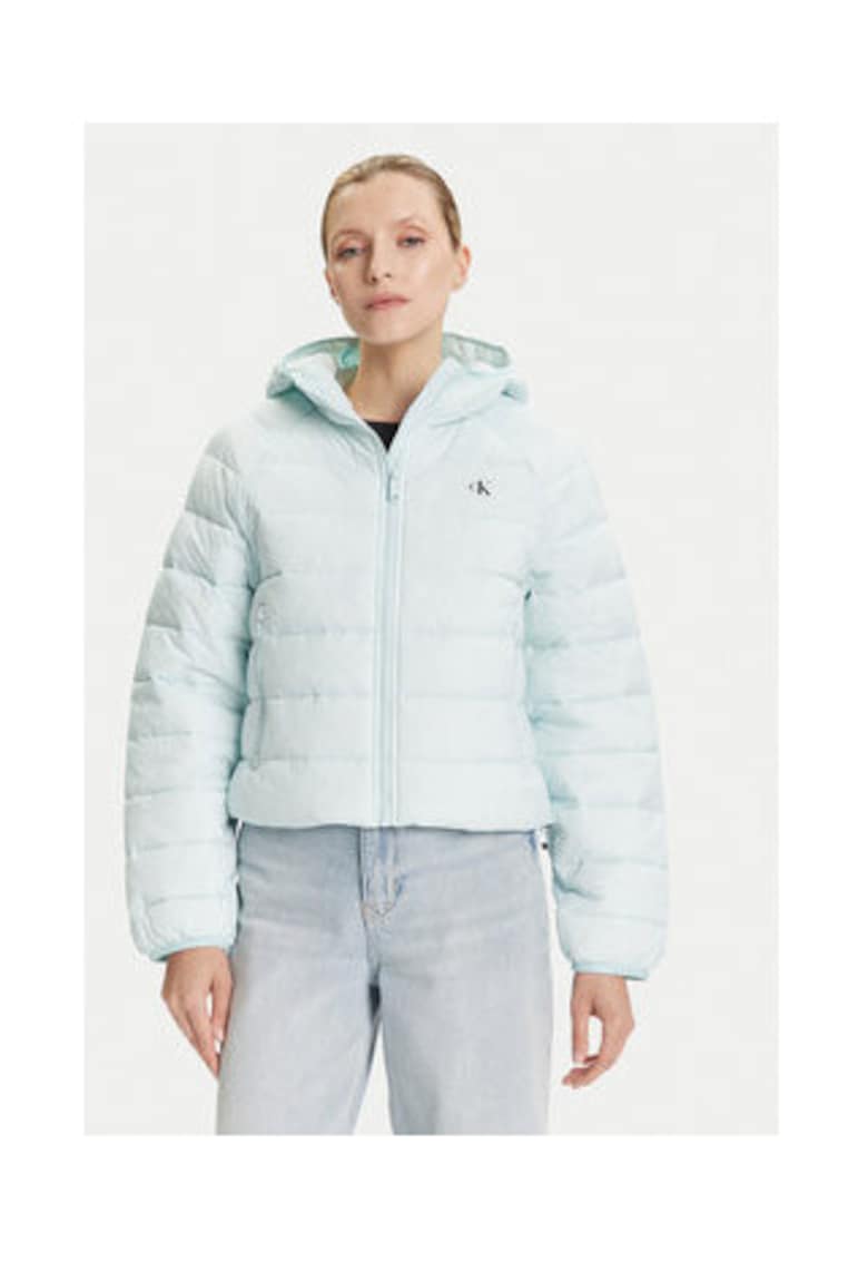 Geaca de tranzitie dama - albastru - nylon - Albastru