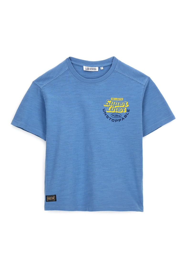 Tricou Baiat - Albastru - 100% bumbac - 11/12Y