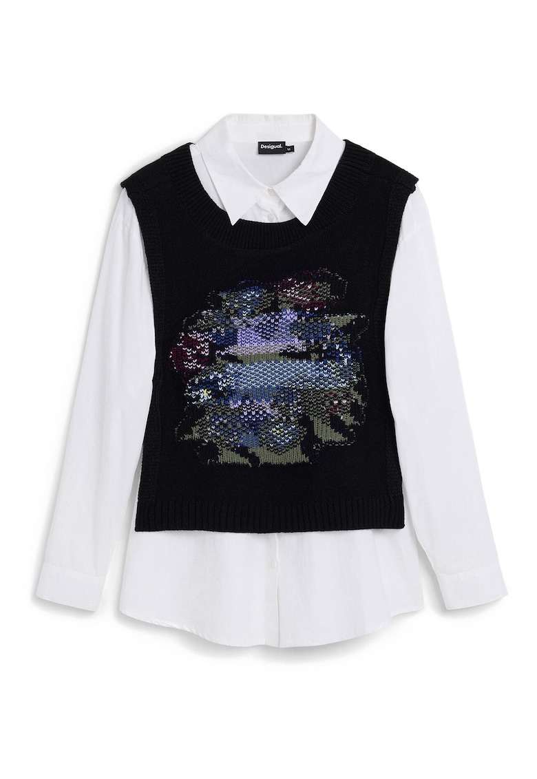 Camasa dama - bumbac - multicolor -