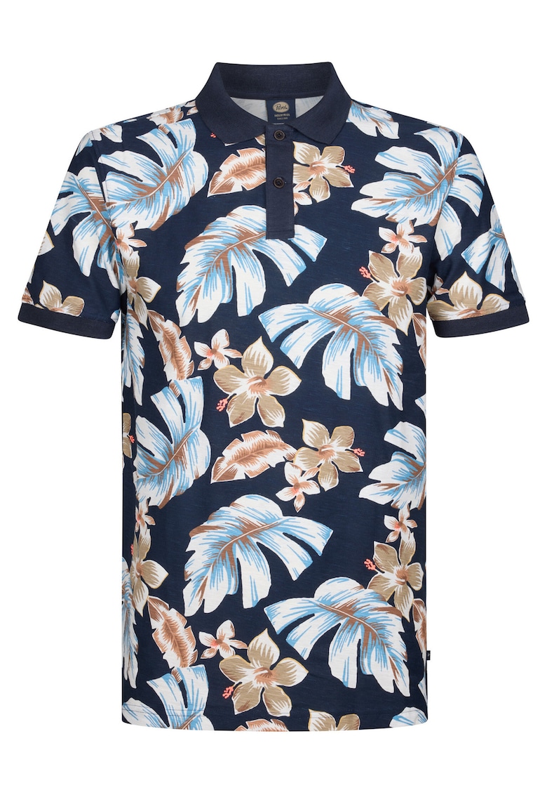 Tricou barbati - bleumarin - 100% bumbac organic - 65987 - Bleumarin