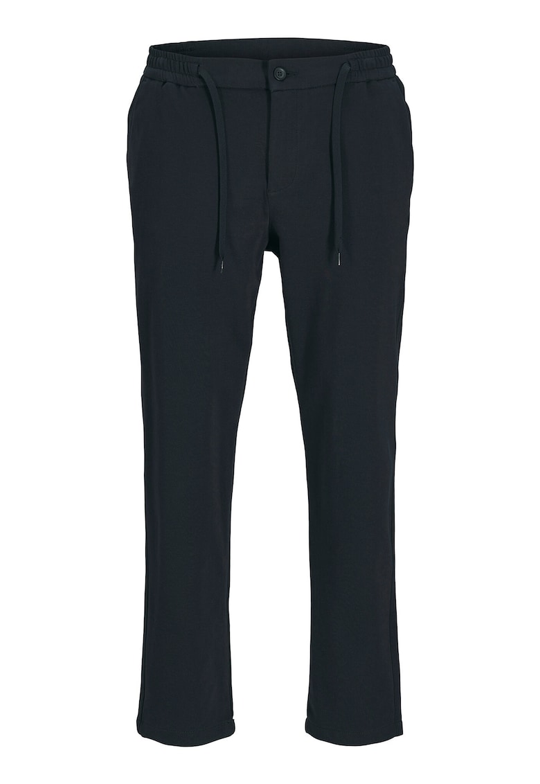 Pantaloni din stofa Barbati - Jack Jones - Bleumarin - 72% bumbac - 23% poliester reciclat - 5% elastan -