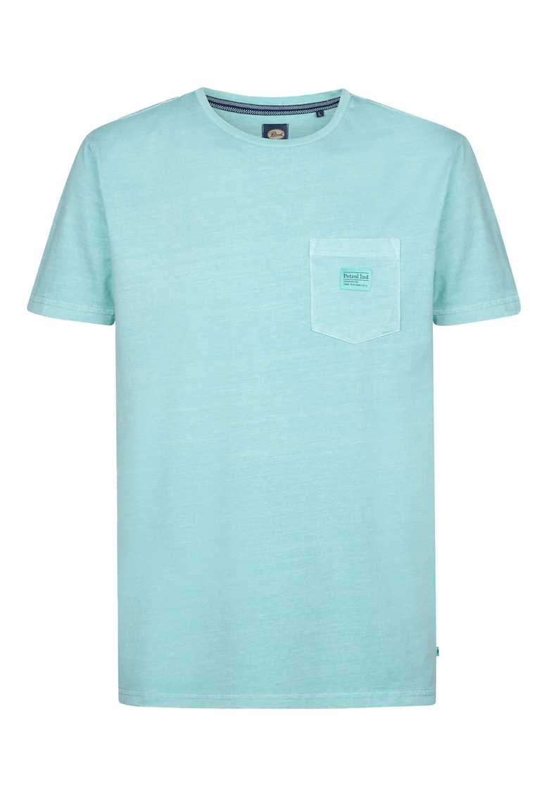 Tricou barbati - albastru - 100% bumbac -