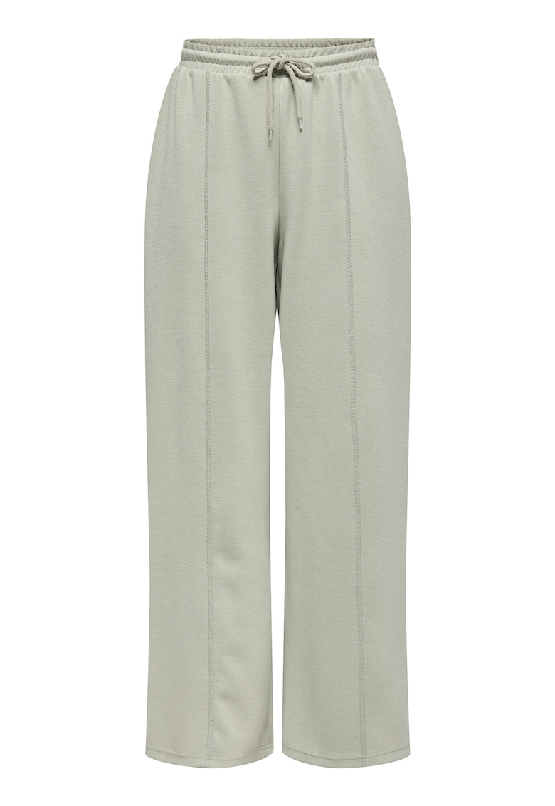 Pantaloni dama - trening - verde - 60% poliester - 40% viscoza -